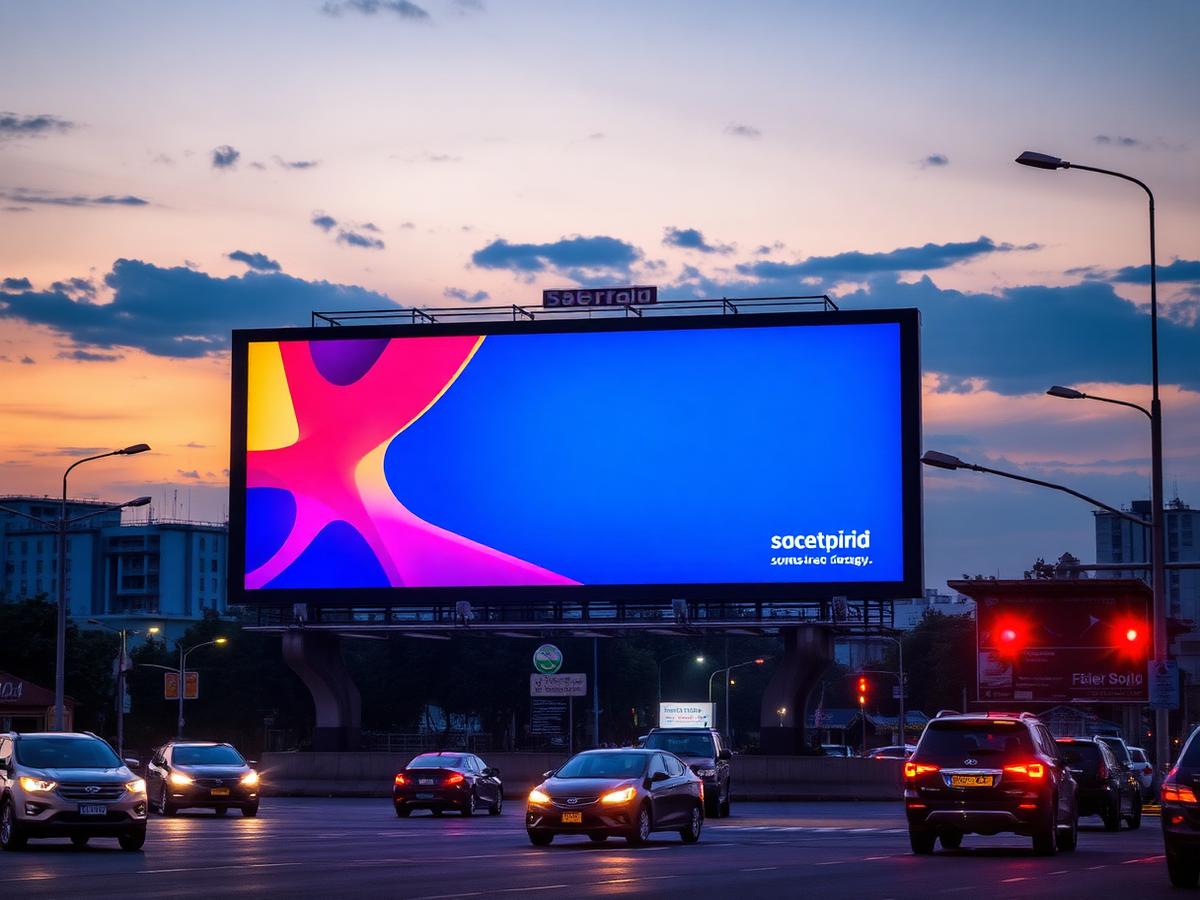 Outdoor media placement